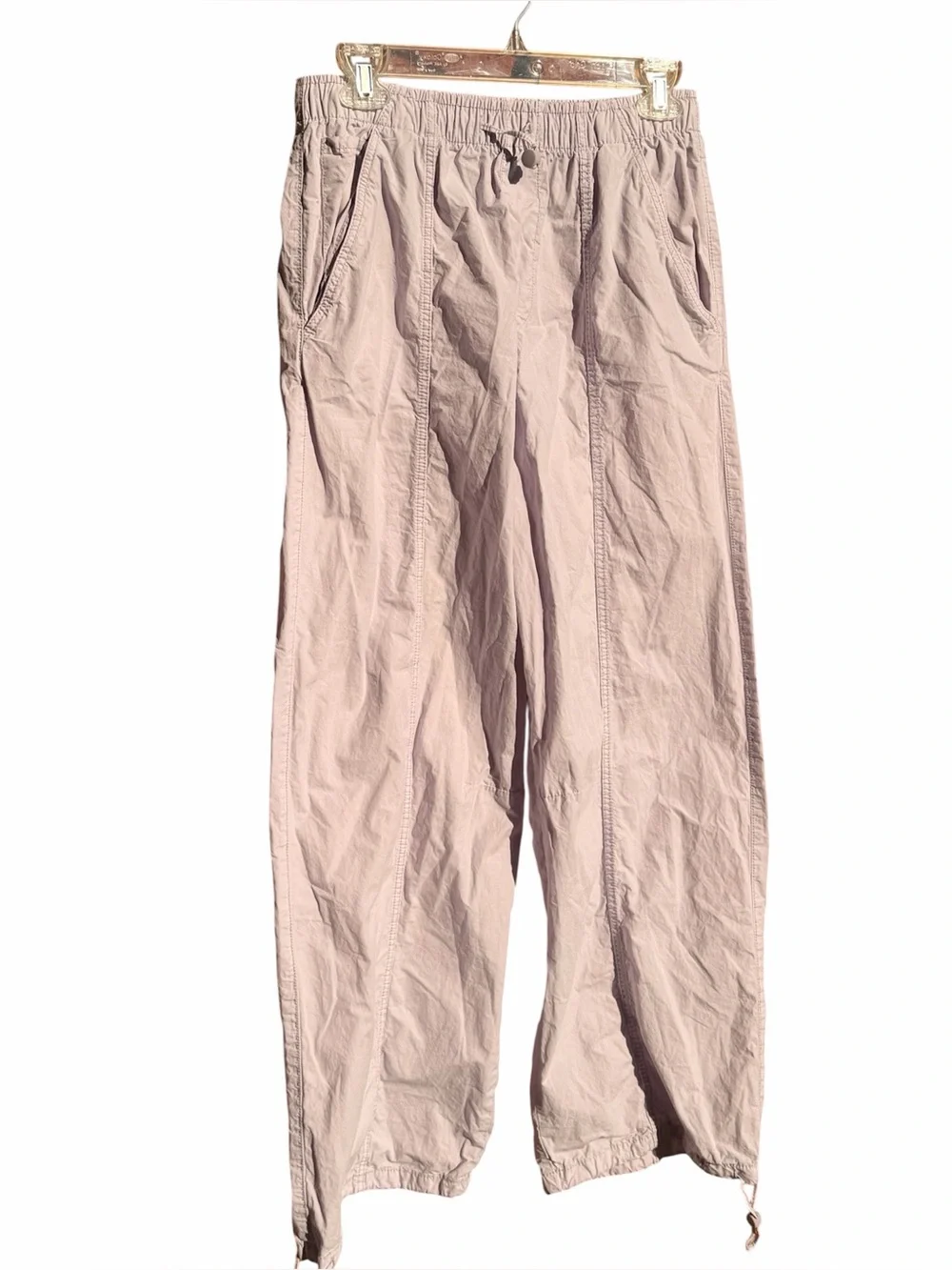 ZARA Pastel Lavender Drawstring Pants —#139 - Picture 1 of 6